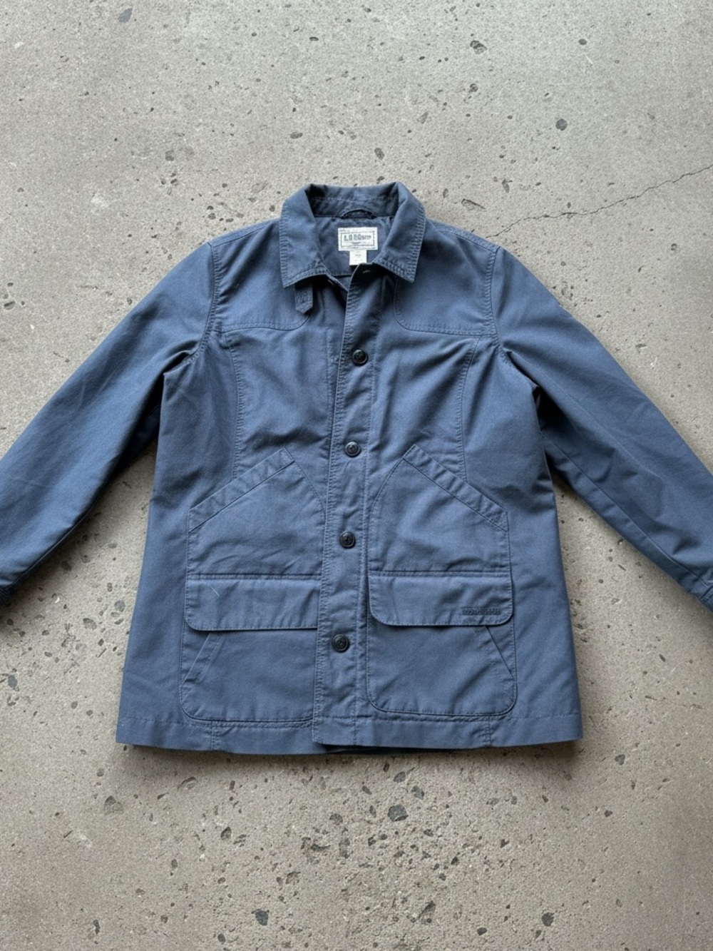 L.L. Bean  Blue Field Chore Jacket xl  woman’s